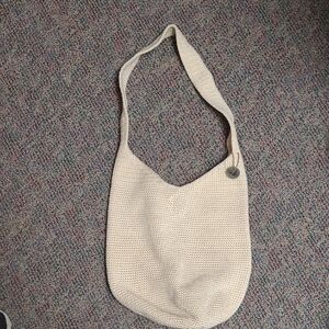 Vintage The Sak 120 Crochet Hobo Bag.